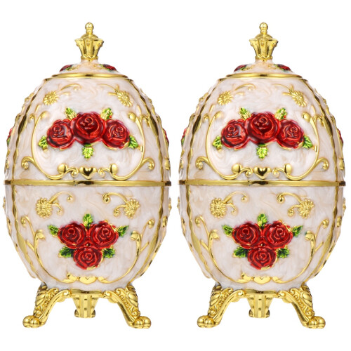 2Pcs Automatic Toothpick Holder Retro Dispenser Case Container 1