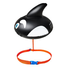 Swimming Buoy Open Water Safety Float Black Swim Buoy Pool Training Buoy For Swimmers And Triathletes