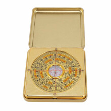 (S) Feng Shui Compass Iron Precise with Flipping Cover Residential