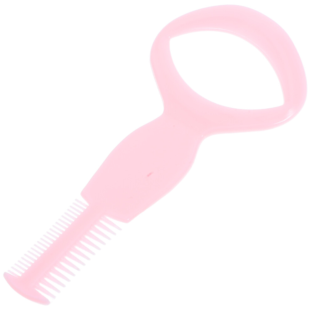 Totority 2Pcs 3-In-1 Plastic Mascara Applicator Guard Eyelash Eyebrow Comb