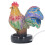 Stained Resin Rooster Table Lamp LED Animal Night Light Home Decor 5