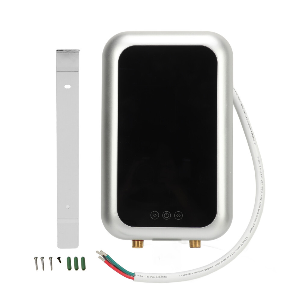 Electric Tankless Water Heater 9Kw Auto Temp Mini With Display 240V 609610718659