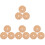 12 Pcs Wood Bracelet Knitting Disc Tool Board 4