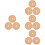 12 Pcs Wood Bracelet Knitting Disc Tool Board 8