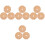 12 Pcs Wood Bracelet Knitting Disc Tool Board 5