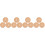 12 Pcs Wood Bracelet Knitting Disc Tool Board 6