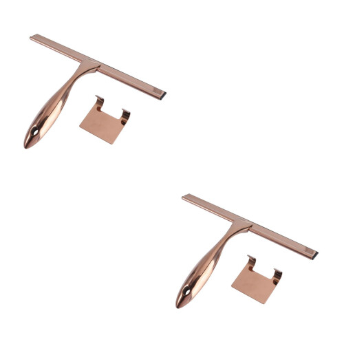 2Pcs Stainless Steel All Purpose Squeegee For Kitchen Bathroom Window 1