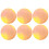 6PCS Synthetischer Gummi LED Leuchtender Golfball 1