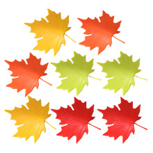 16 Pcs Maple Leaf Door Stopper Soft Wedge For Baby Safety Home Office