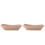 100 Pcs Take Out Containers Kraft Paper Lunch Salad Box 2
