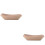 100 Pcs Take Out Containers Kraft Paper Lunch Salad Box 6