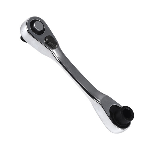 1/4 Inch Mini Double Head Ratchet Wrench 72 Tooth Socket Screwdriver 2