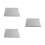 3Pcs Wool Ironing Pad Felted High Temp Board 10
