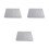 3Pcs Wool Ironing Pad Felted High Temp Board 11