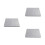 3Pcs Wool Ironing Pad Felted High Temp Board 7