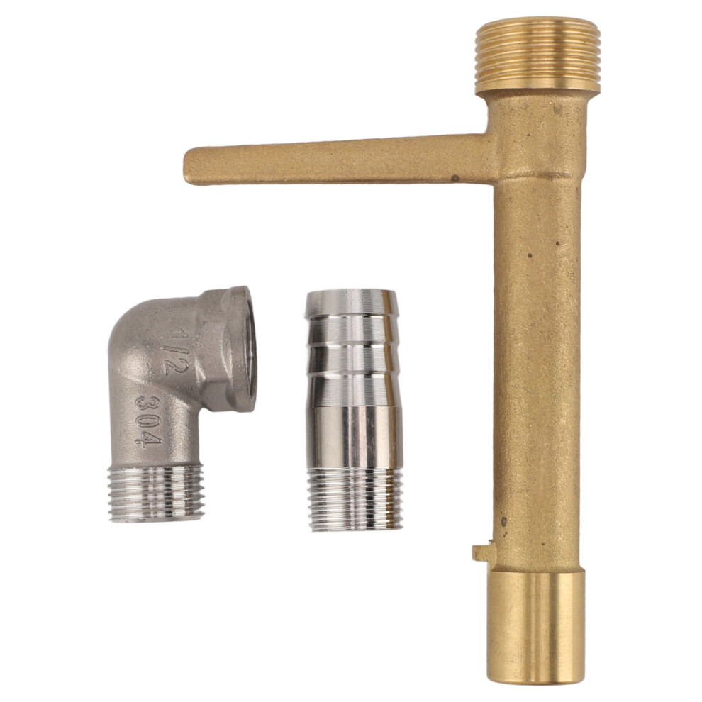 G3/4 Brass Quick Coupler Valve Key Stainless Steel Garden Irrigation 609610719120