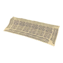 Crochet Lace Table Runners Hollow Out Placemats for Photography Props