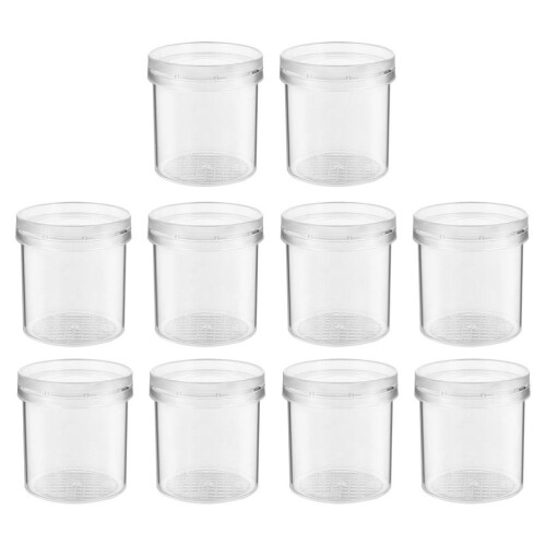 30 Pcs Magnifying Insect Boxes Portable Bug Cages For Household Use