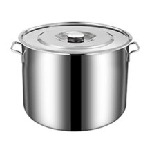 Stainless Steel Large Capacity Soup Pot Stock Pot with Lid