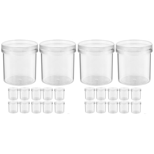30 Pcs Magnifying Insect Boxes Portable Bug Cages For Household Use 1