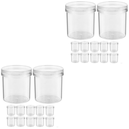 30 Pcs Magnifying Insect Boxes Portable Bug Cages For Household Use 2