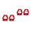 4 Pcs Fire Sprinkler For Flush Mount Alarm Protection 10