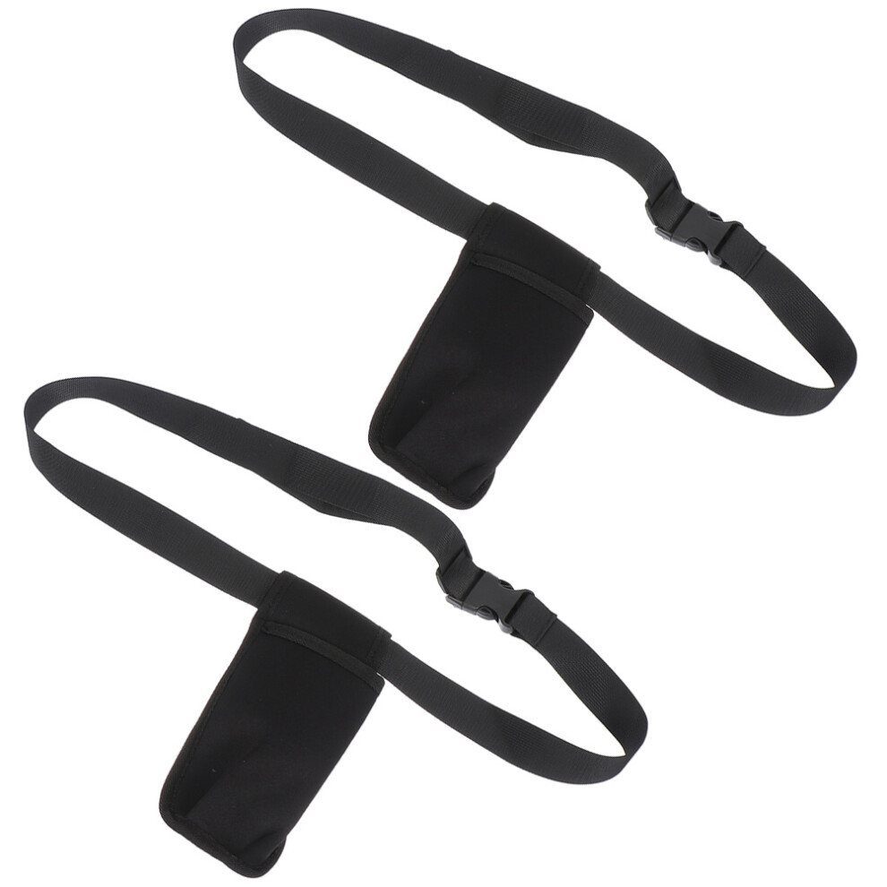 Totority 4 Pcs Adjustable Bottle Waist Pouch Carrying Bag