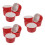 15 Pcs Ceramic Baking Bowl With Wicker Handleless Cup For Home Kitchen 6