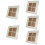 5Pcs Square Oil Painting Wall Frame Mount Set 10