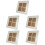 5Pcs Square Oil Painting Wall Frame Mount Set 6