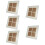 5Pcs Square Oil Painting Wall Frame Mount Set 11