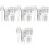 16 Pcs Transparent Empty Lip Gloss Tubes With Wand 3