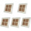 5Pcs Square Oil Painting Wall Frame Mount Set 2