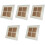 5Pcs Square Oil Painting Wall Frame Mount Set 3