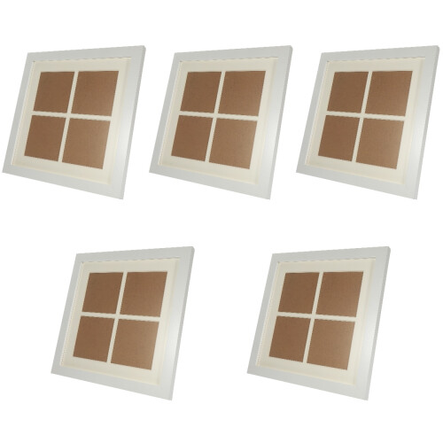 5Pcs Square Oil Painting Wall Frame Mount Set 2