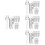 16 Pcs Transparent Empty Lip Gloss Tubes With Wand 6