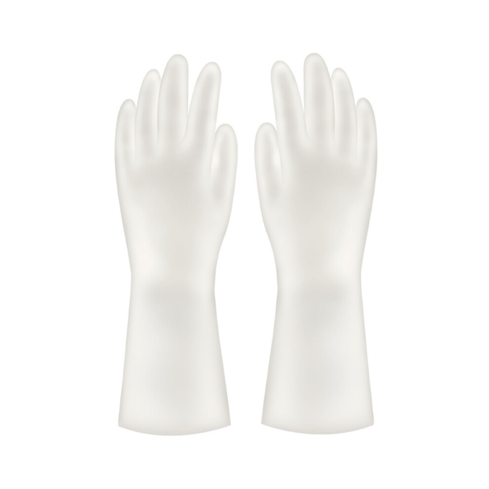 (S) PVC Thickened Dishwashing Gloves for Kitchen L-image-OPC-PKXTGFQ-NEW