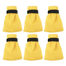 (Beige) 6pcs Thickened Freeze Protection Outdoor Faucet Cover Winter Yellow