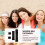 4-teiliges Damen- -Verlängerungsband elastischem Material 9