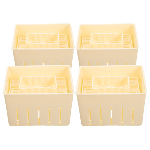 8 Pcs Tofu Press Mold Maker For Cheese And Tofu
