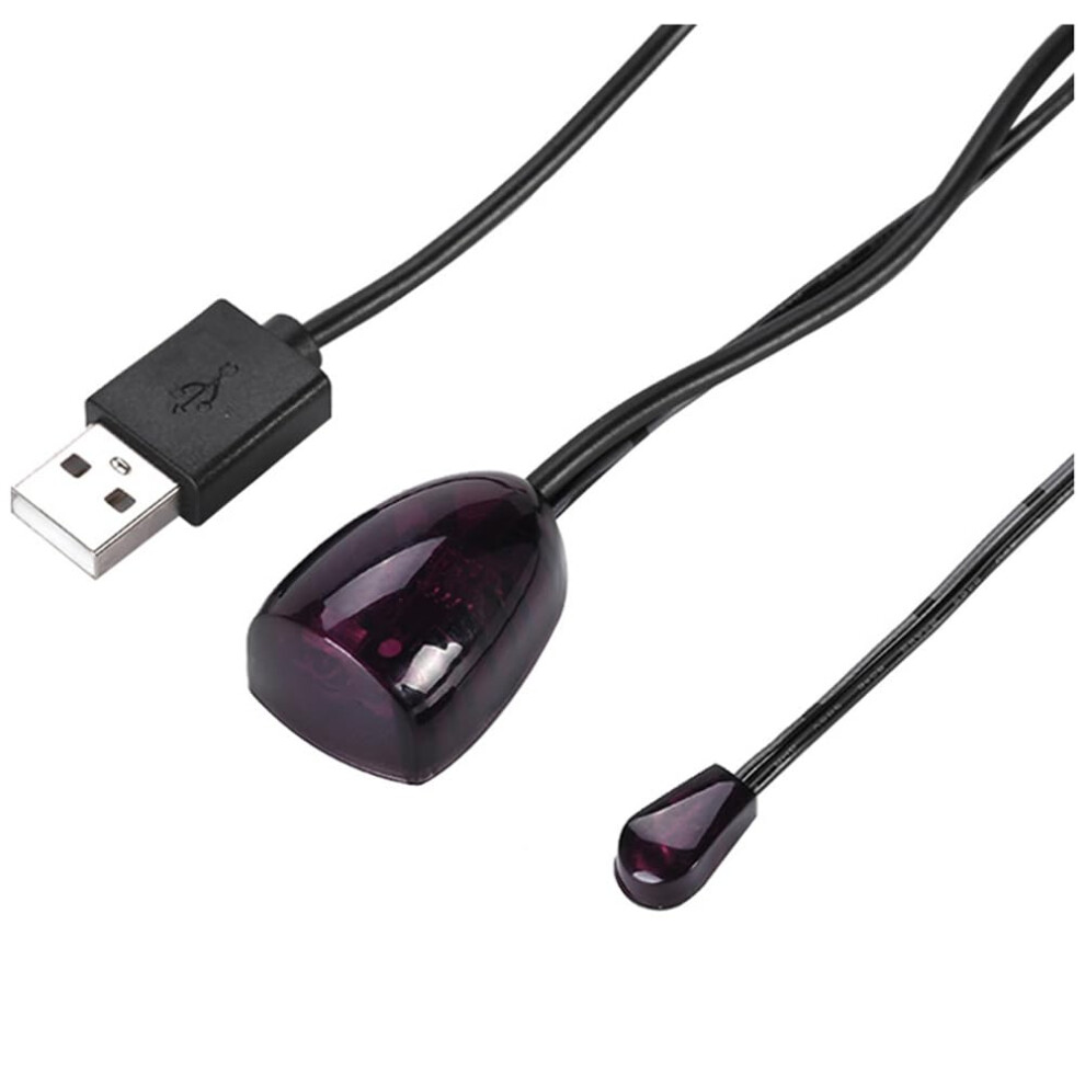 Infrared Ir Remote Extender Repeater Receiver Usb Adapter Transmitter 2M Cable With Lights For Remote Control Devices 9016109239211