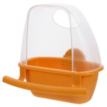 Clear Vogelfutterbehälter Mit Spritzwasserschutz Für Käfighaltung