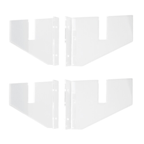 Skateboard Wall Mount Acrylic Rack for Longboards 2