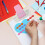Perforatrice Papier Rose Plastique Acier DIY Scrapbooking 5