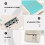 Perforatrice Papier Rose Plastique Acier DIY Scrapbooking 7