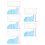 60 Pcs Plastic Polygonal Stitching Strips Splicing Toys Geometry Tool 7