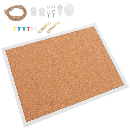 5 Sets Framed Cork Board Diy Blank Small Bulletin Message Board 2