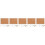 5 Sets Framed Cork Board Diy Blank Small Bulletin Message Board 11