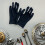 12 paar baumwollhandschuhe arbeitsschutz, schwarz,größe (dünne m) 6