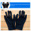 12 paar baumwollhandschuhe arbeitsschutz, schwarz,größe (dünne m) 8